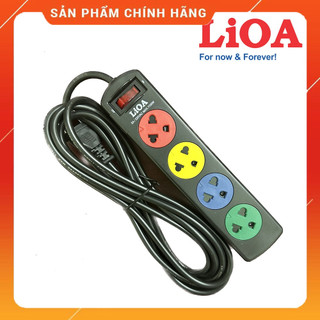 Ổ cắm lioa 4 lỗ - thế hệ mới có công tắc 4tsn3.2.5