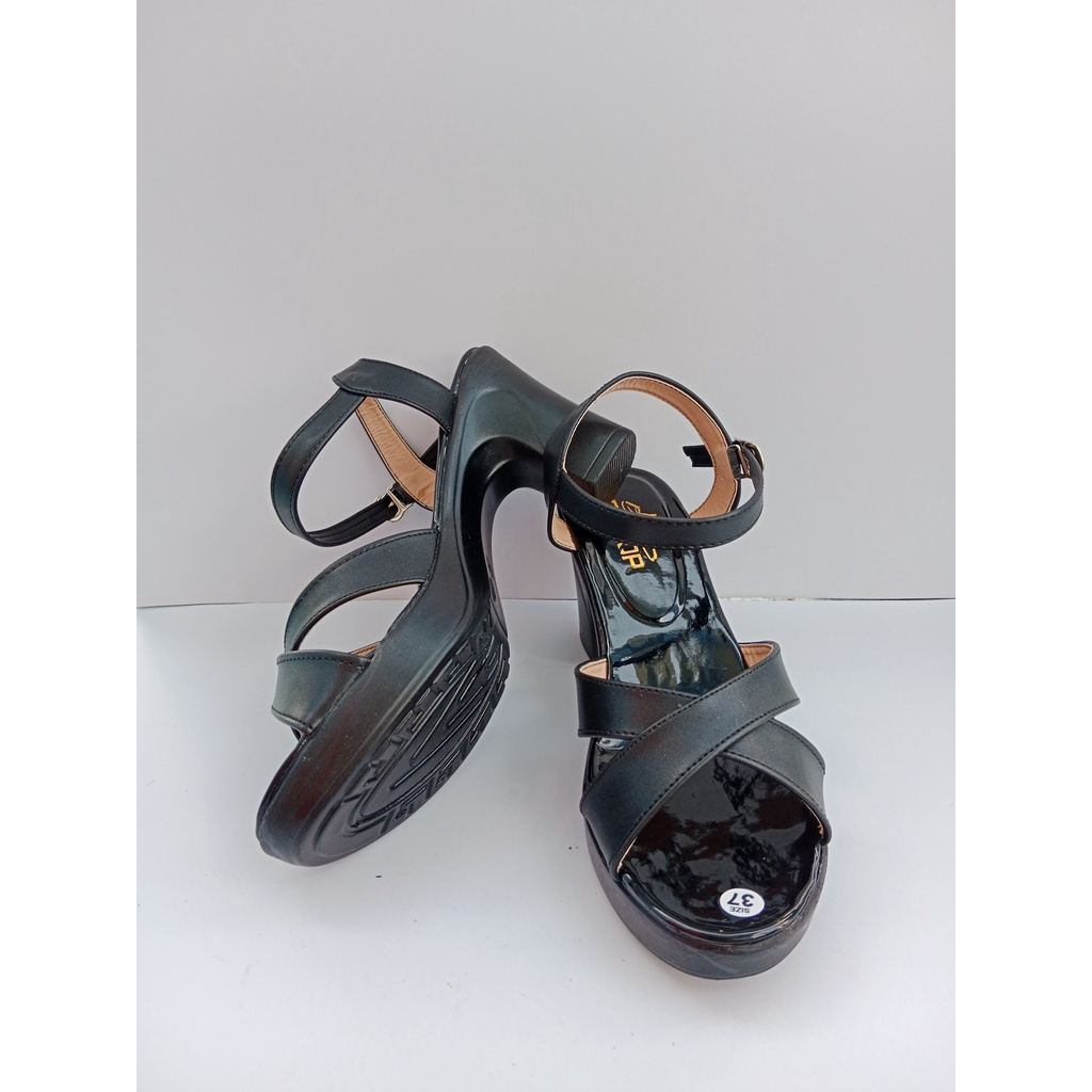 Dép nữ cao gót ĐẸP mẫu quai chéo gót vuông 7 phân chắc chắn, Thời Trang hè KH-03