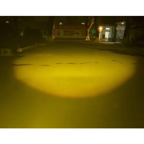 Đèn Pha Bi Cầu BMA W4F 35W/12.24V/DC Lắp Zin Cos Vàng Pha Trắng