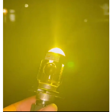 Đèn Pha Bi Cầu BMA W4F 35W/12.24V/DC Lắp Zin Cos Vàng Pha Trắng