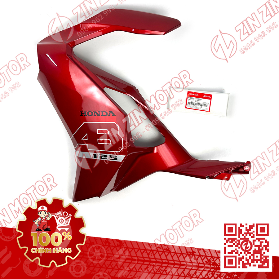 Dàn Áo AB 125 2022, AirBlade 125 2022 Đỏ Đen Zin Phiên Bản Tiêu Chuẩn Chính Hãng Honda - ZZM