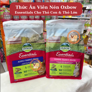  Thức ăn viên nén cỏ Oxbow Essentials của Mỹ  Cỏ nén viên cao cấp cho rabbit thỏ con và thỏ lớn Sóc Bắc Mỹ thơm ngon 