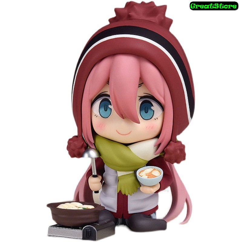 Mô hình Nadeshiko Kagamihara trong anime Eiga Yuru Camp 903 Aciton FIGMA Q mode 10 cm