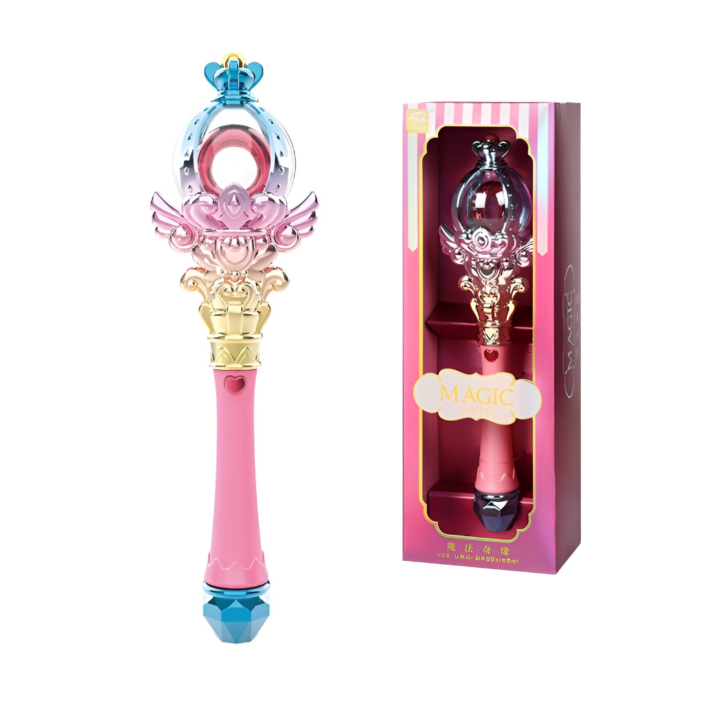 GẬY PHÉP THUẬT CÔNG CHÚA ĐÈN XOAY PHÁT NHẠC CỠ LỚN 2023