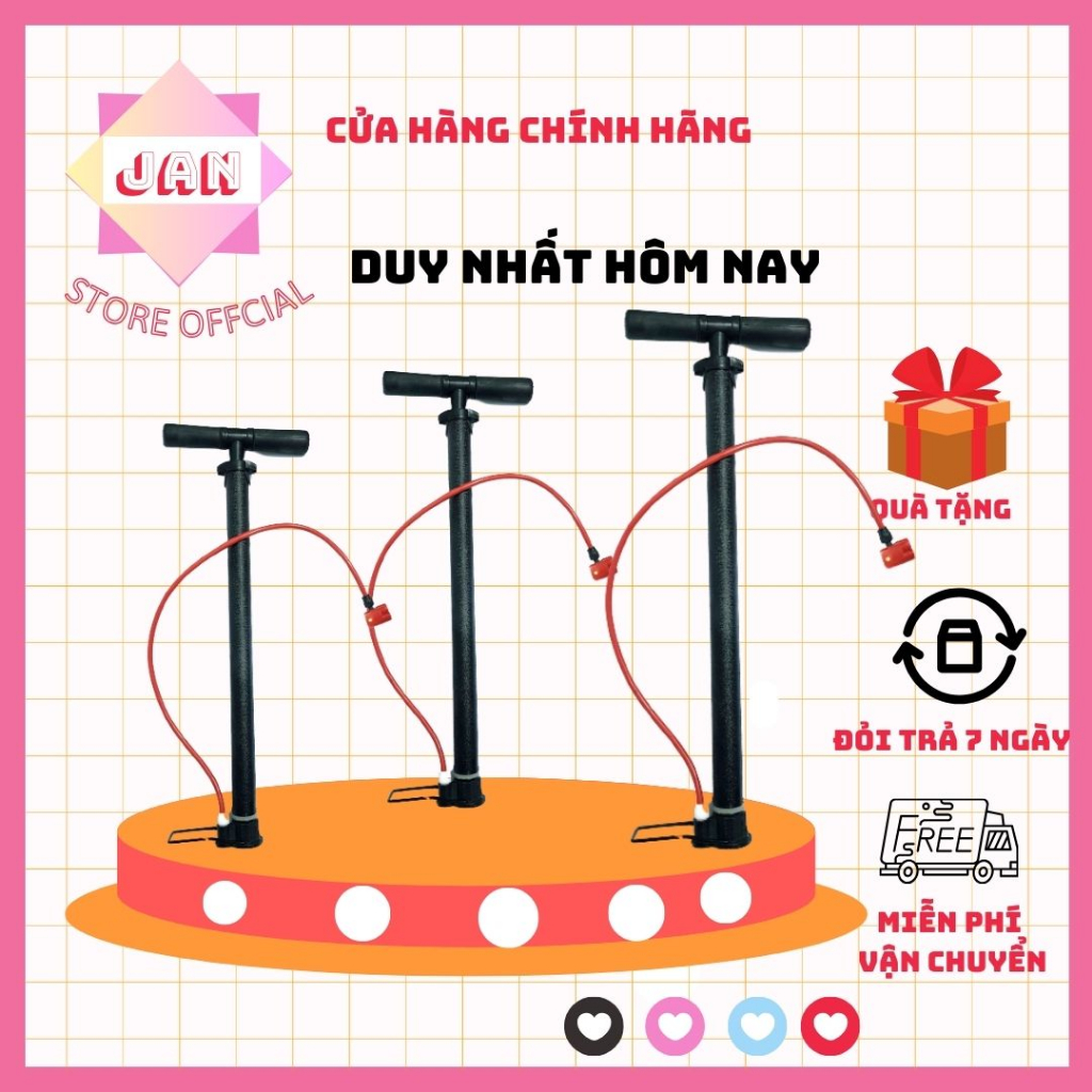 Bơm xe đạp, xe máy ABC loại to