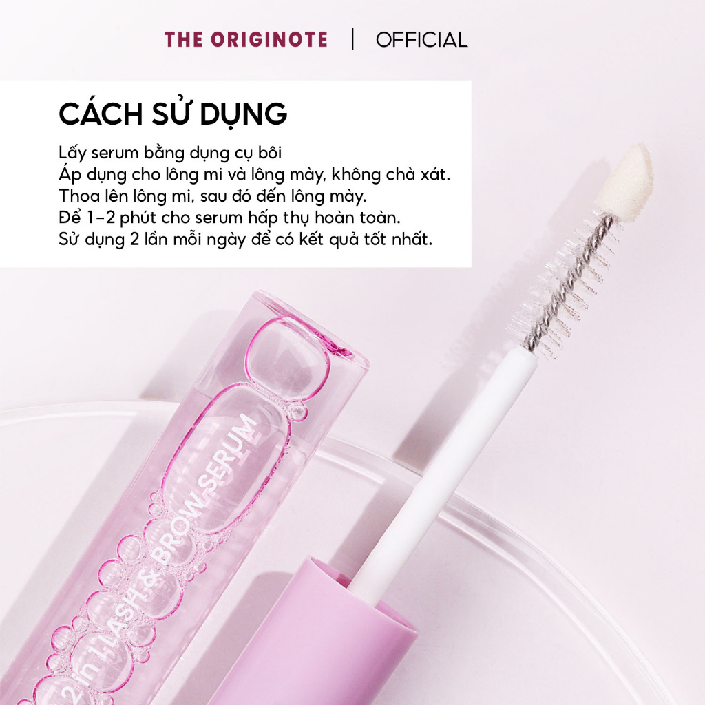 The Originote Combo Eye Serum & 2in1 Lash & Brow Serum