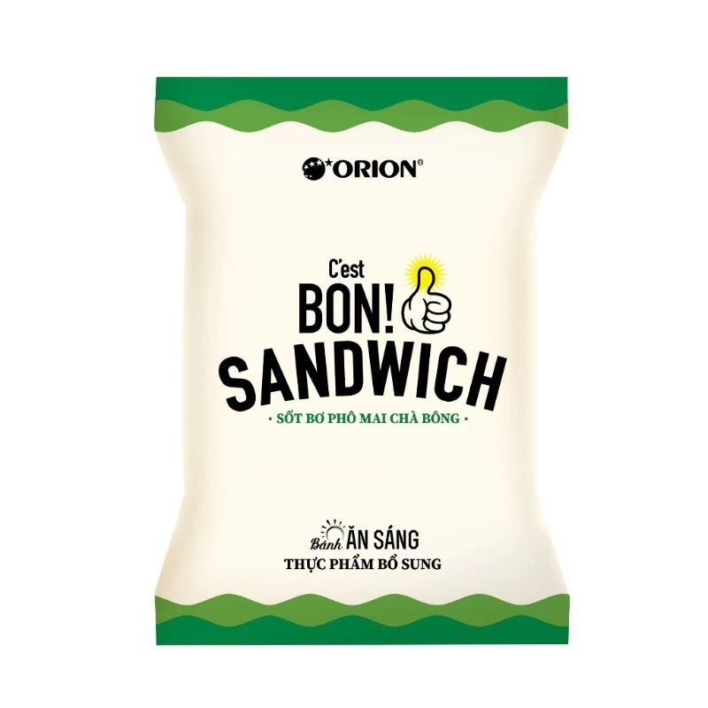 Mới. Bánh sandwich Bon vị gà quay xé sợi