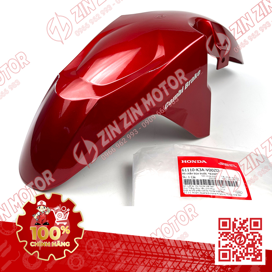 Dàn Áo AB 125 2022, AirBlade 125 2022 Đỏ Đen Zin Phiên Bản Tiêu Chuẩn Chính Hãng Honda - ZZM