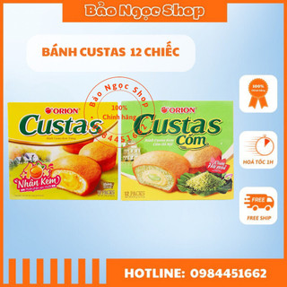 BÁNH ORION CUSTAS HỘP 12C