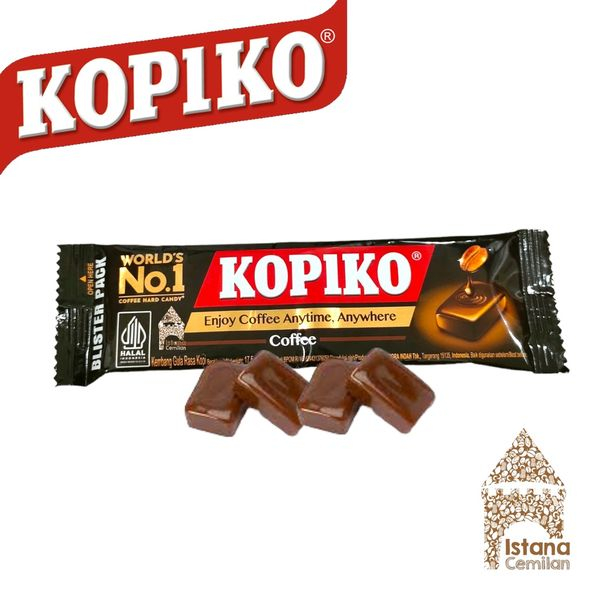 ☕🍬 Kẹo Cà Phê Kopiko Stick Pack Candy hộp 12 cây - Thái Lan 🇹🇭🇹🇭