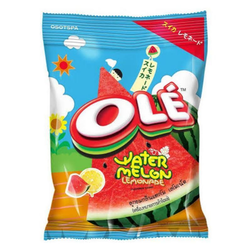 🍋🍉 Kẹo ole chanh dưa hấu - Thái Lan 🇹🇭🇹🇭