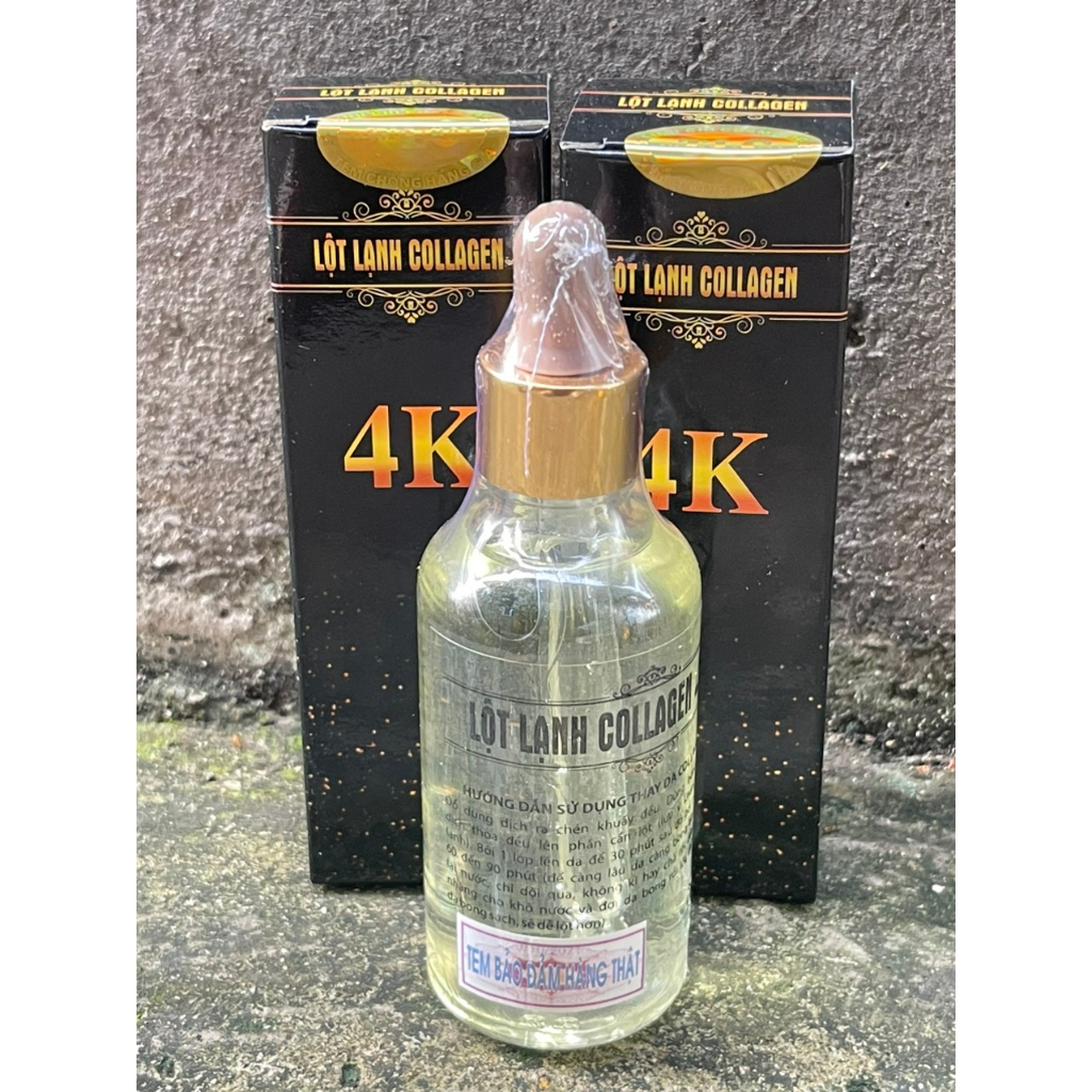 Nước Lột Da Collagen 4K Cao Cấp (Lột Lạnh)