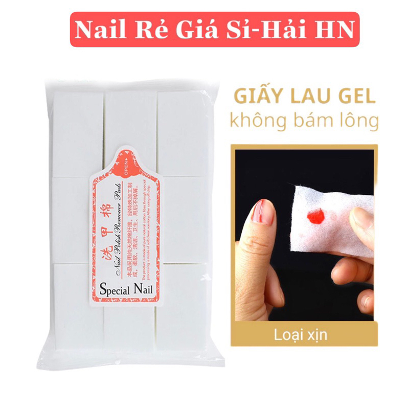 Giấy lau Gel không xù Nail HN