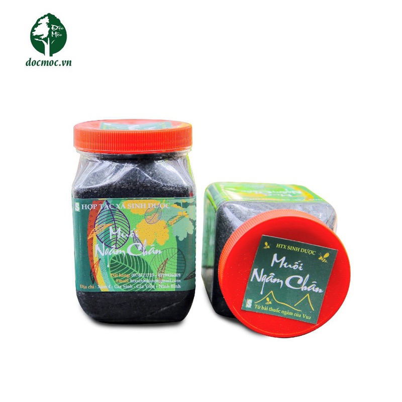 Muối Ngâm Chân Thảo Dược shopdocmoc, Muối ngâm chân Sinh Dược giảm đau nhức, giảm tê bì, giúp ngủ ngon, thư giãn 450gr