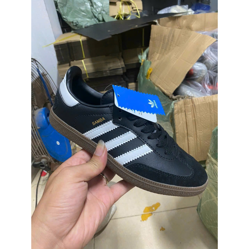 Giày Adidas Samba Classic TRẮNG Đế Nâu , ĐEN ĐẾ NÂU,Sneaker Adidas Hàng Chuẩn Cao Cấp