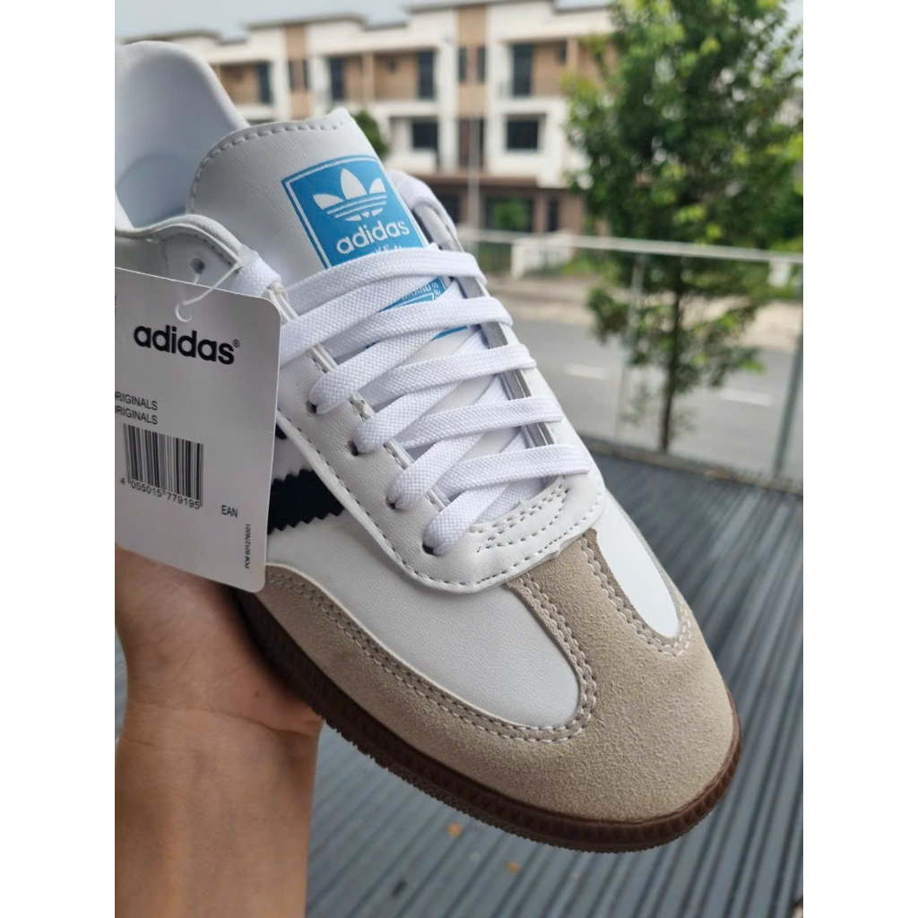 Giày Adidas Samba Classic TRẮNG Đế Nâu , ĐEN ĐẾ NÂU,Sneaker Adidas Hàng Chuẩn Cao Cấp