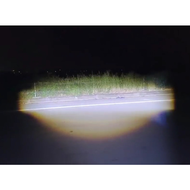 Đèn Pha Bi Cầu BMA V1 40W/H4/12.24V/DC Lắp Zin Cos Vàng Pha Trắng