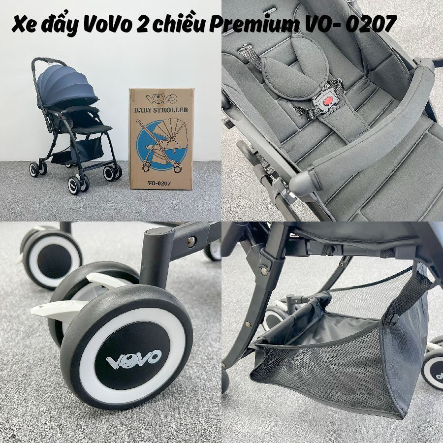 XE ĐẨY 2 CHIỀU VOVO PREMIUM MẪU MỚI 0207