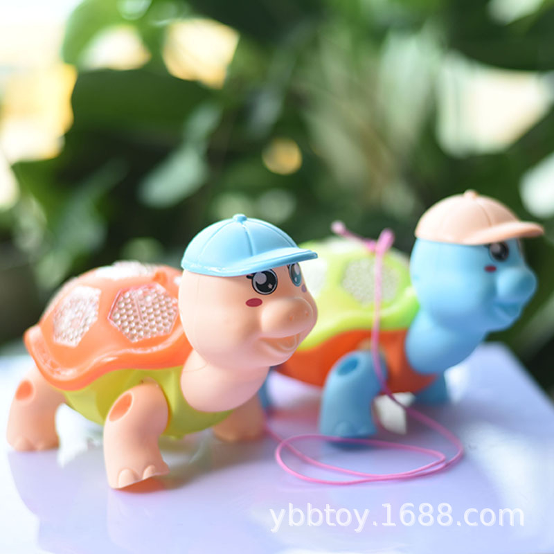 Đồ chơi con Cua, Rùa 3D chạy pin có phát nhạc và đèn nhiều màu cho bé - Kích Thích Tư Duy Khám Phá Cho Bé