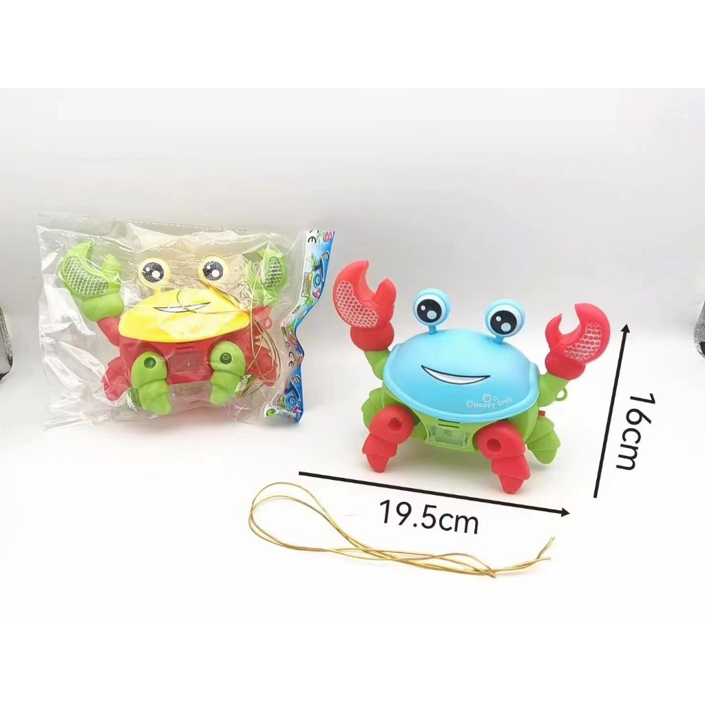 Đồ chơi con Cua, Rùa 3D chạy pin có phát nhạc và đèn nhiều màu cho bé - Kích Thích Tư Duy Khám Phá Cho Bé