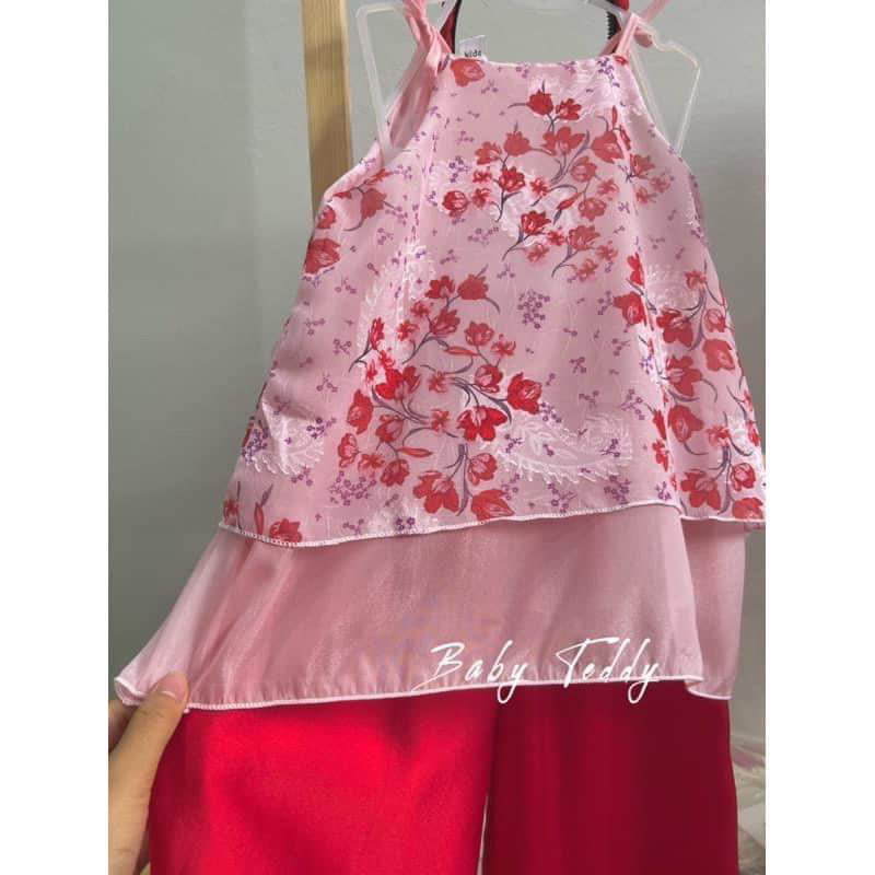 SET yếm hoa nhí 3 chi tiết