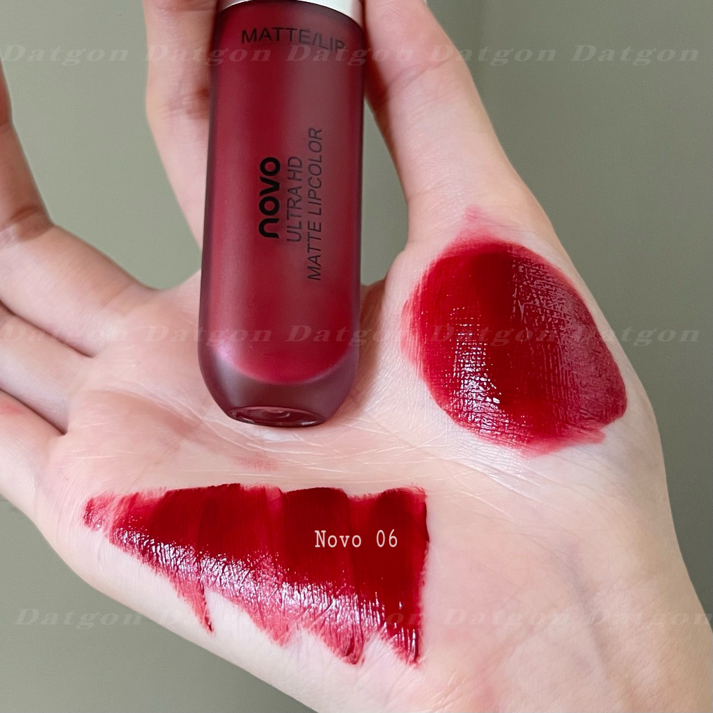 Son Novo Đỏ Nâu Dạng Lỏng Màu Sắc Thời Trang Nội Địa Trung