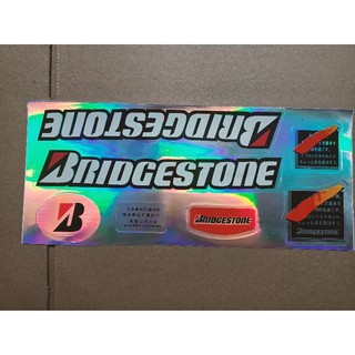 Bộ tem dán xe đạp Bridgestonee new