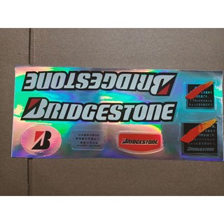 Bộ tem dán xe đạp Bridgestonee new