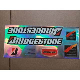 Bộ tem dán xe đạp Bridgestonee new