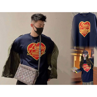 Áo len cổ tròn eo vì made unisex hàng QCCC