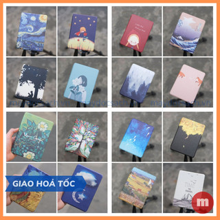 PPW5 | Bao da Cover cho Kindle Paperwhite 5 - Họa tiết sống động, ốp sau PVC - Smartcover tự động tắt mở