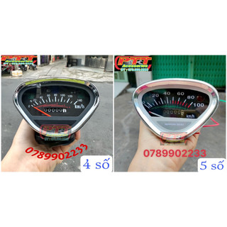 Đồng hồ xe chaly - 67 có dây