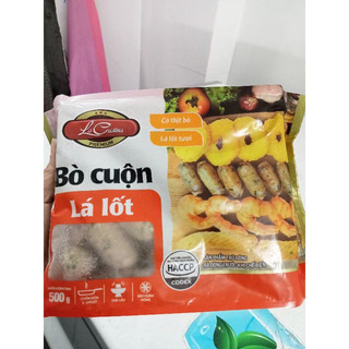 Bò cuộn lá lốt gói 500gr