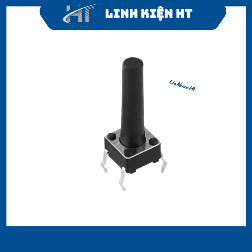 Nút nhấn 4 chân 6x6x5mm  chất lượng tốt - Linh kiện HT