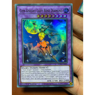 Thẻ bài Yugioh Gem-Knight Lady Rose Diamond
