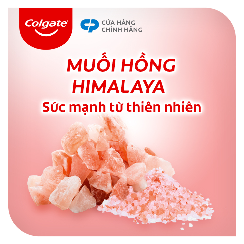 Bộ 4 Kem đánh răng Colgate thiên nhiên muối Himalaya sáng khỏe 180g