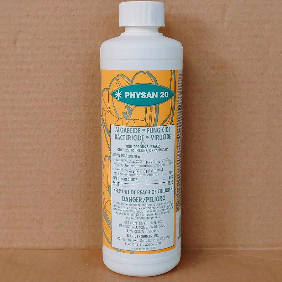 Dung dịch sát khuẩn trừ nấm bệnh cây trồng Physan 20 SL chai 240ml hàng nhập khẩu nguyên chai từ USA