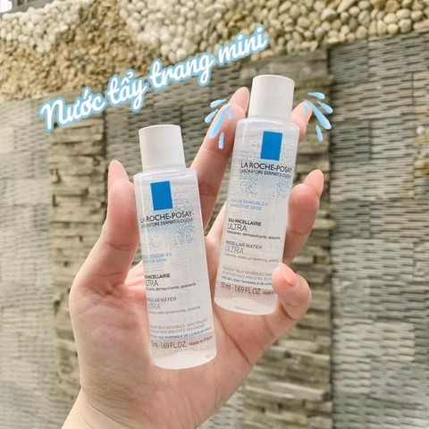 Nước tẩy trang La Roche Posay Ultra Micellar Water các size 50ml - 200ml - 400ml