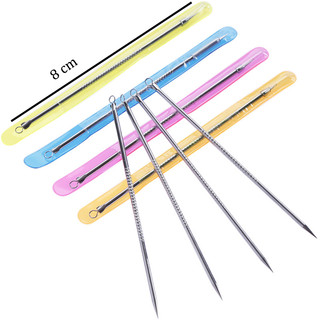 Cây nặn mụn 2 đầu que nặn mụn cao cấp kèm bao