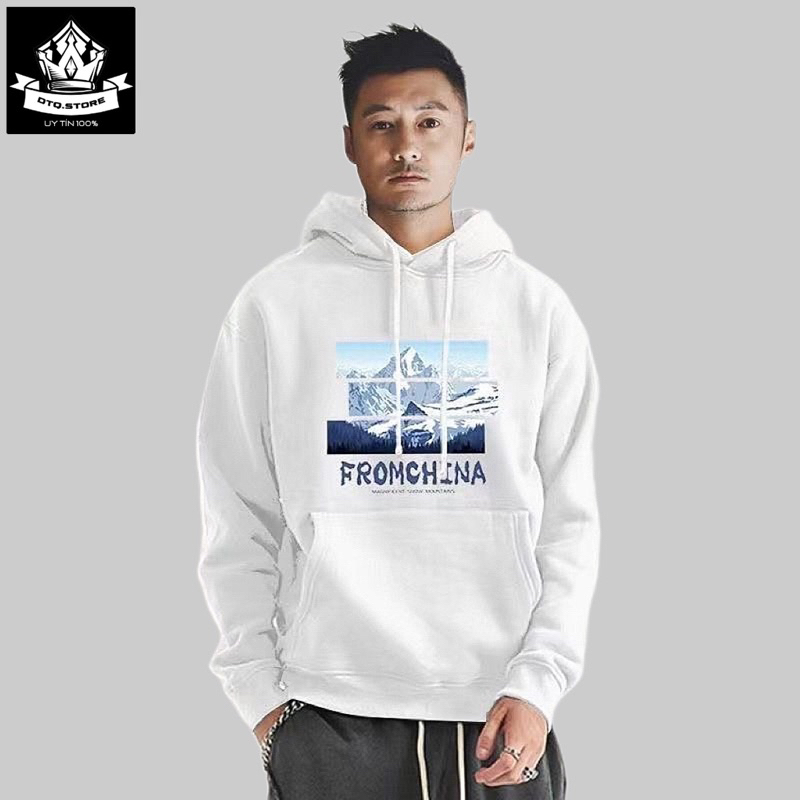 Áo Hoodie From Rộng Unisex Áo Hoodie Nam Nữ  Chất Liệu Vải Nỉ Hàn Cao Cấp T10