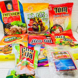 Sườn Non Chay 2 Âu Lạc gói 100g - Đồ Ăn Chay - Thực phẩm chay Âu Lạc