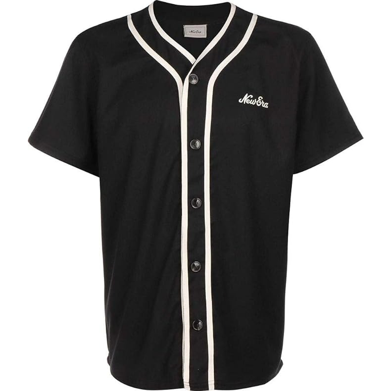 Áo New Era - Sơ Mi - Icons Black Jersey - Đen - Code: 12195352