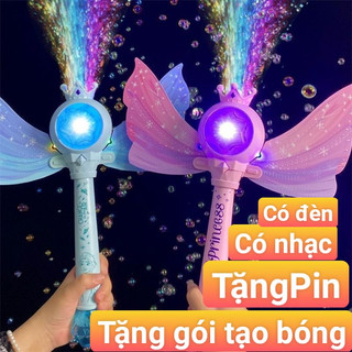 xả sập sàn 139k gậy phép thuật thổi bóng bóng tặng pin tăng xà phòng tạo bọt
