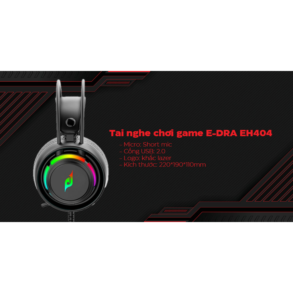 Tai Nghe EDra EH404 RGB New