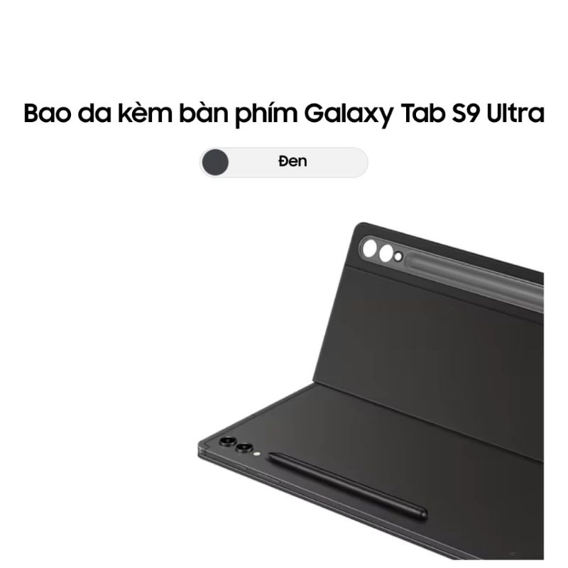 Bao da kèm phím Samsung Tab S9 Ultra chính hãng