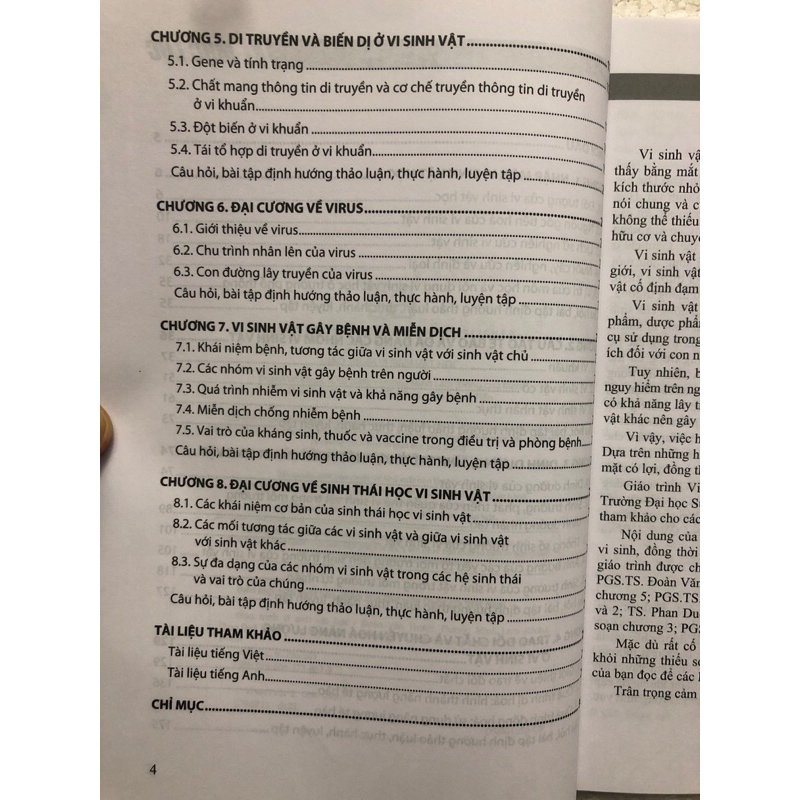 Sách - Giáo trình Vi sinh vật học