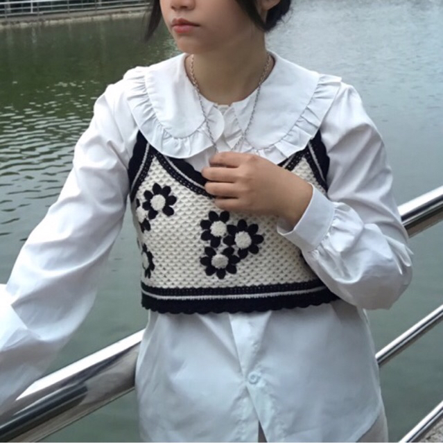 Pass áo sơ mi trắng size L