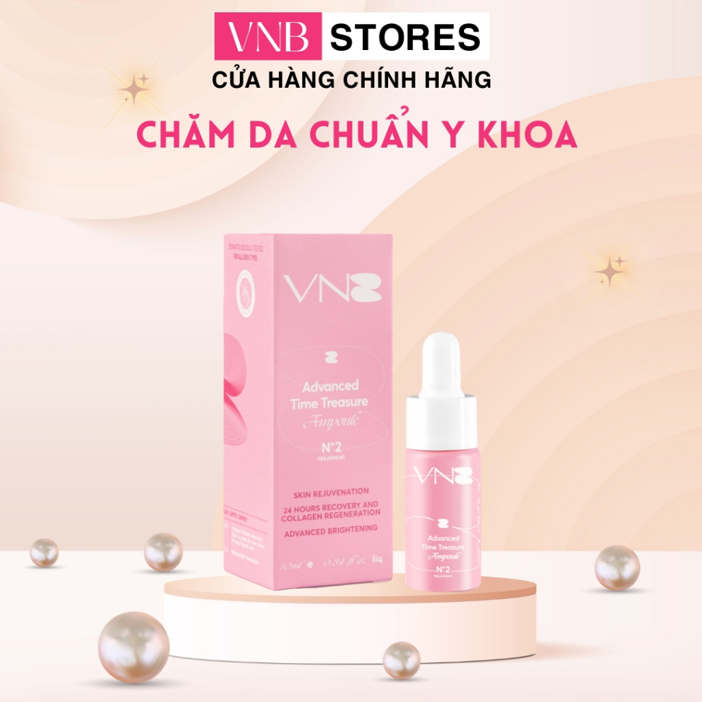 Trẻ Hóa VNB - Tinh Chất Trẻ Hóa VNB Phục Hồi Hư Tổn Sau Streatment Giúp Da Căn Mướt Trắng Mịn