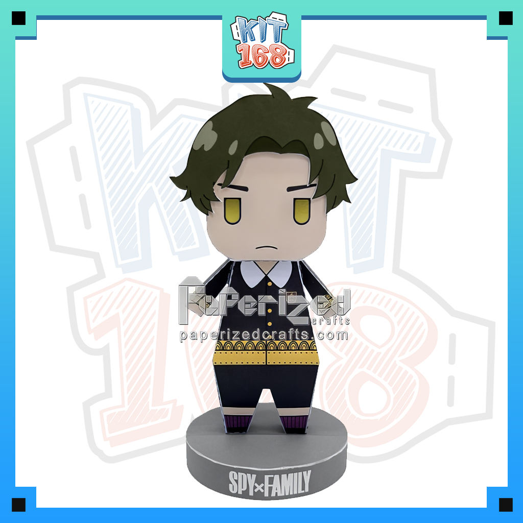 Mô hình giấy Anime Game Chibi Damian Desmond - Spy x Family