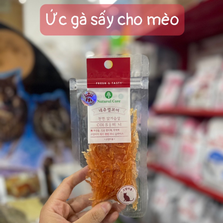 Snack ăn vặt Natural Core cho mèo